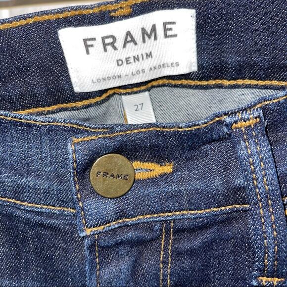 FRAME Le Skinny De Jeanne Jeans in Los Feliz 27 - Picture 7 of 10
